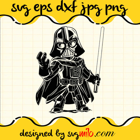 Darth Vadar, Disney Star Wars SVG Cut Files For Cricut Silhouette,Premium Quality SVG - SVGMILO