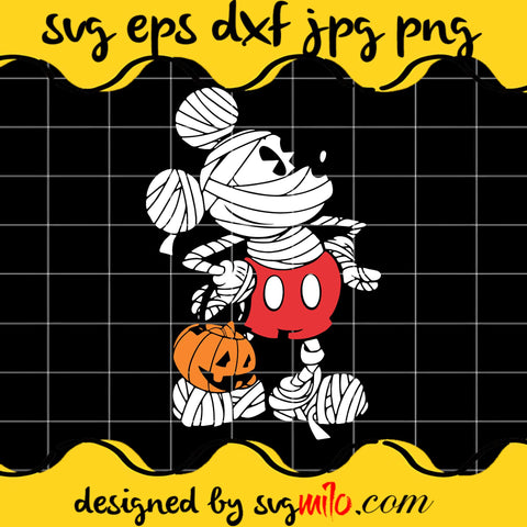 Disney Mickey And Minnie Pumkin Halloween File SVG Cricut cut file, Silhouette cutting file,Premium quality SVG - SVGMILO
