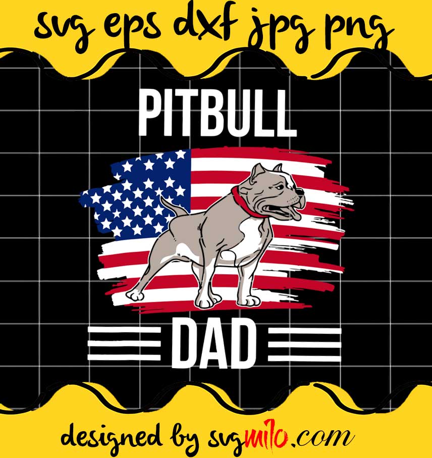 Dog Owner Us Flag 4th Of July Dad cut file for cricut silhouette machine make craft handmade - SVGMILO