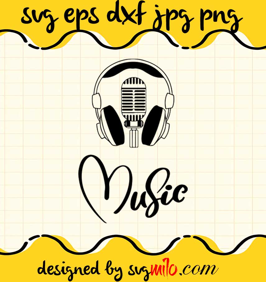 Editable Music File SVG Cricut cut file, Silhouette cutting file,Premium quality SVG - SVGMILO
