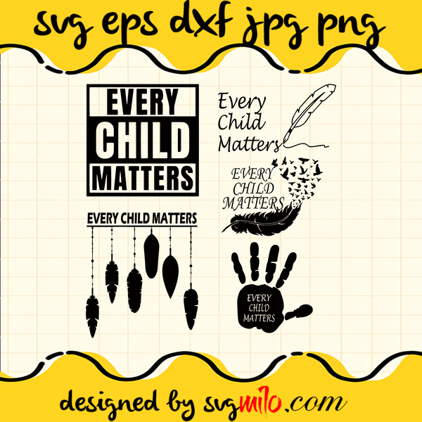 svgmilo-every-child-matters-svg-bundle-cut-files-for-cricut-silhouette ...