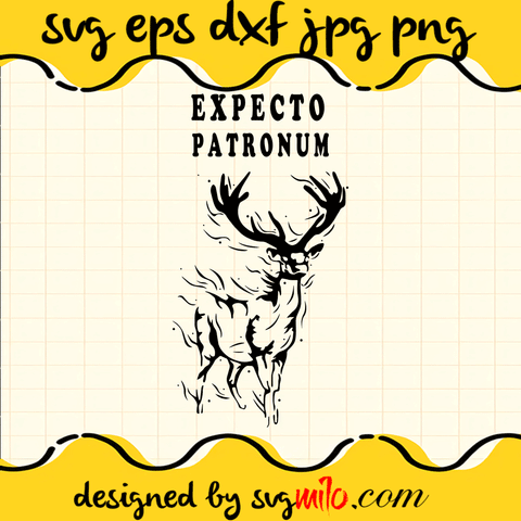 Expecto Patronum SVG, Christmas SVG Cricut file, Silhouette cutting file,Premium Quality SVG - SVGMILO