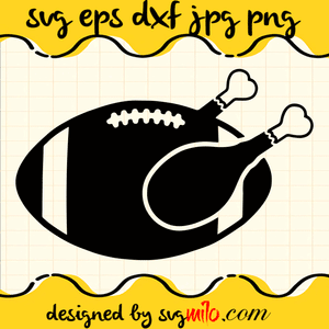 Football Turkey SVG, Thanksgiving SVG, EPS, PNG, DXF, Premium Quality - SVGMILO