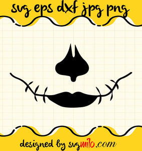 Halloween Faces For Mask File SVG Cricut cut file, Silhouette cutting file,Premium quality SVG - SVGMILO