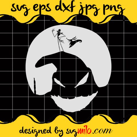 Halloween Nightmare Before Christmas Cricut cut file, Silhouette cutting file,Premium Quality SVG - SVGMILO