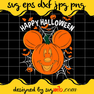 Happy Halloween File SVG Cricut cut file, Silhouette cutting file,Premium quality SVG - SVGMILO