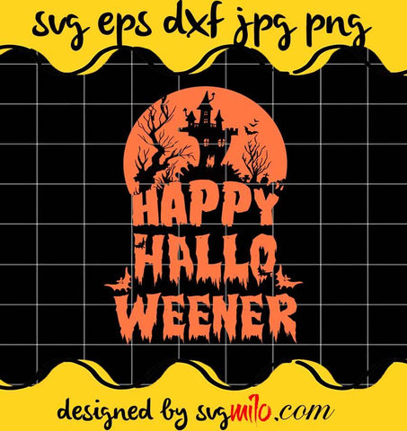 Happy Halloweener File SVG Cricut cut file, Silhouette cutting file,Premium quality SVG - SVGMILO