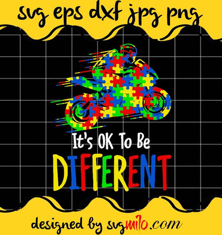 It's Ok To Be Different cut file for cricut silhouette machine make craft handmade - SVGMILO