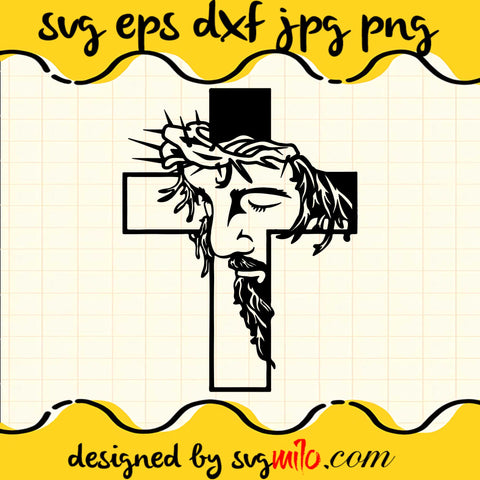 Jesus Cross SVG PNG DXF EPS Cut Files For Cricut Silhouette,Premium quality SVG - SVGMILO