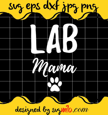 Lab Mama Dog cut file for cricut silhouette machine make craft handmade - SVGMILO