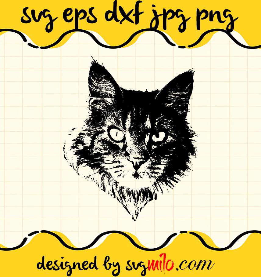 Maine Coon For American Coon Cat Owners cut file for cricut silhouette machine make craft handmade - SVGMILO