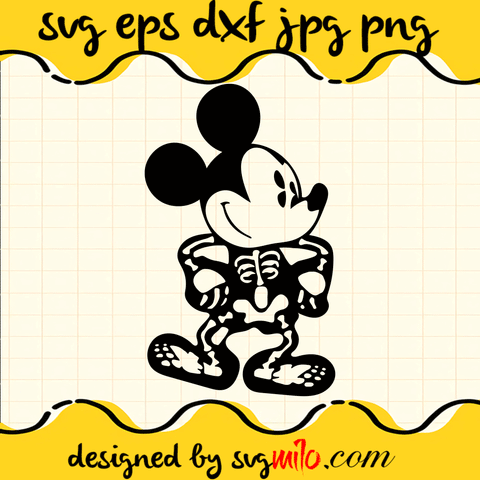 Mickey Not So Scary SVG Cut Files For Cricut Silhouette,Premium Quality SVG - SVGMILO