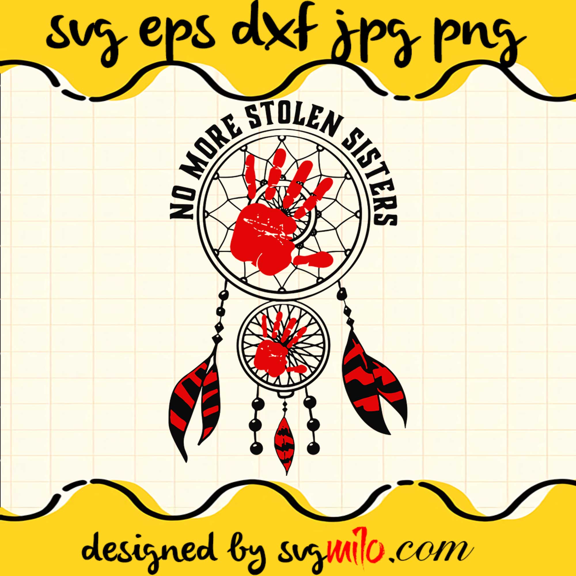 MMIW No More Stolen Sister SVG Cut Files For Cricut Silhouette,Premium Quality SVG - SVGMILO