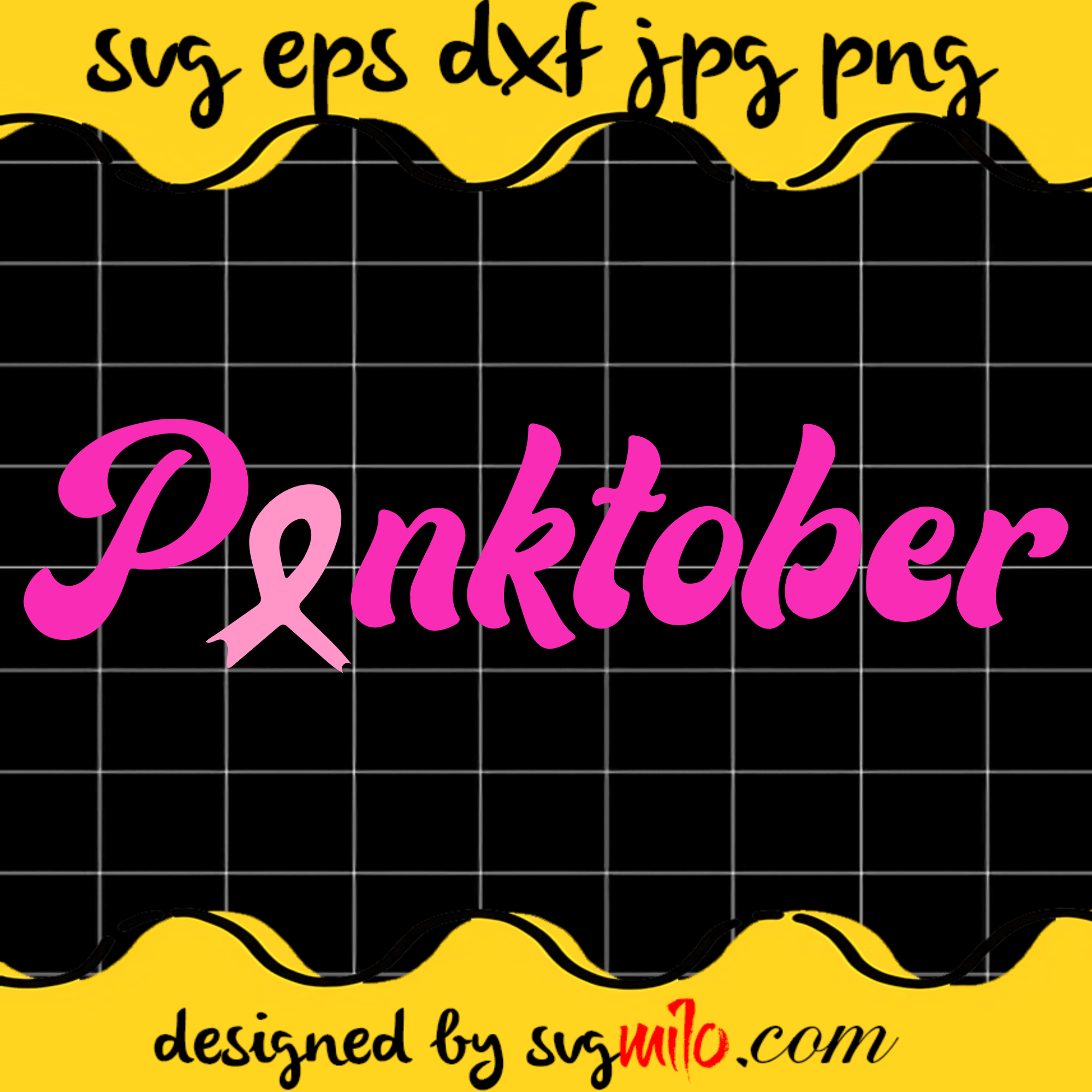 Pinktober SVG Cricut cut file, Silhouette cutting file,Premium Quality SVG - SVGMILO