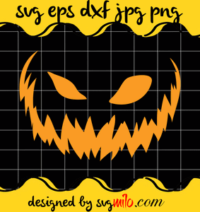 Pumkin Face File SVG Cricut cut file, Silhouette cutting file,Premium quality SVG - SVGMILO