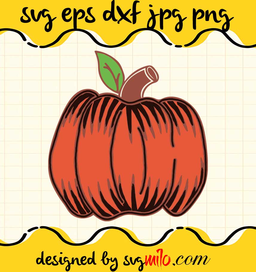 Pumpkin SVG, SVG, DXF, Halloween svg, Pumpkin svg, Fall svg, Jack o lantern svg, Pumpkin clipart, svg, svg files for cricut - SVGMILO