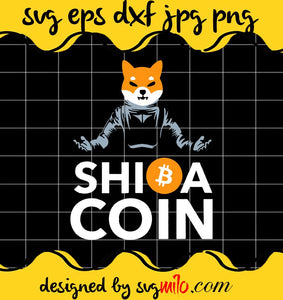 SHIB Shiba Coin cut file for cricut silhouette machine make craft handmade - SVGMILO
