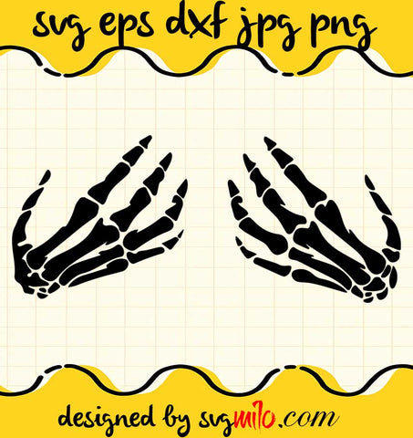 Skeleton Peace Sign File SVG Cricut cut file, Silhouette cutting file,Premium quality SVG - SVGMILO