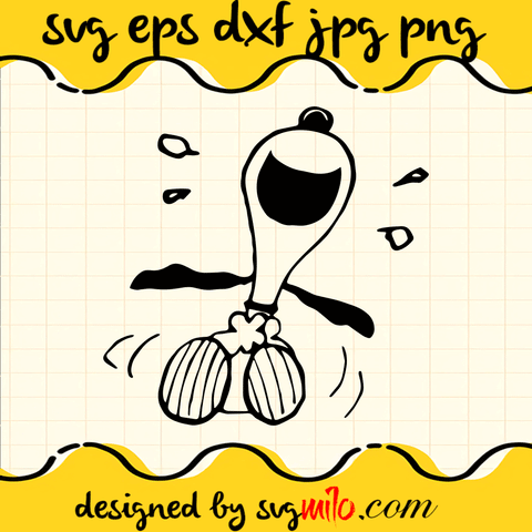 Snoopy SVG, EPS, PNG, DXF, Premium Quality - SVGMILO