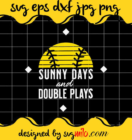 St. Louis Baseball Summer Days and Double Plays cut file for cricut silhouette machine make craft handmade - SVGMILO