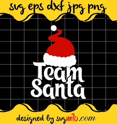 Team Santa Christmas File SVG Cricut cut file, Silhouette cutting file,Premium quality SVG - SVGMILO