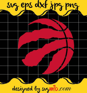 Toronto Raptors Silhouette Toronto Raptors Gold Dribble cut file for cricut silhouette machine ...