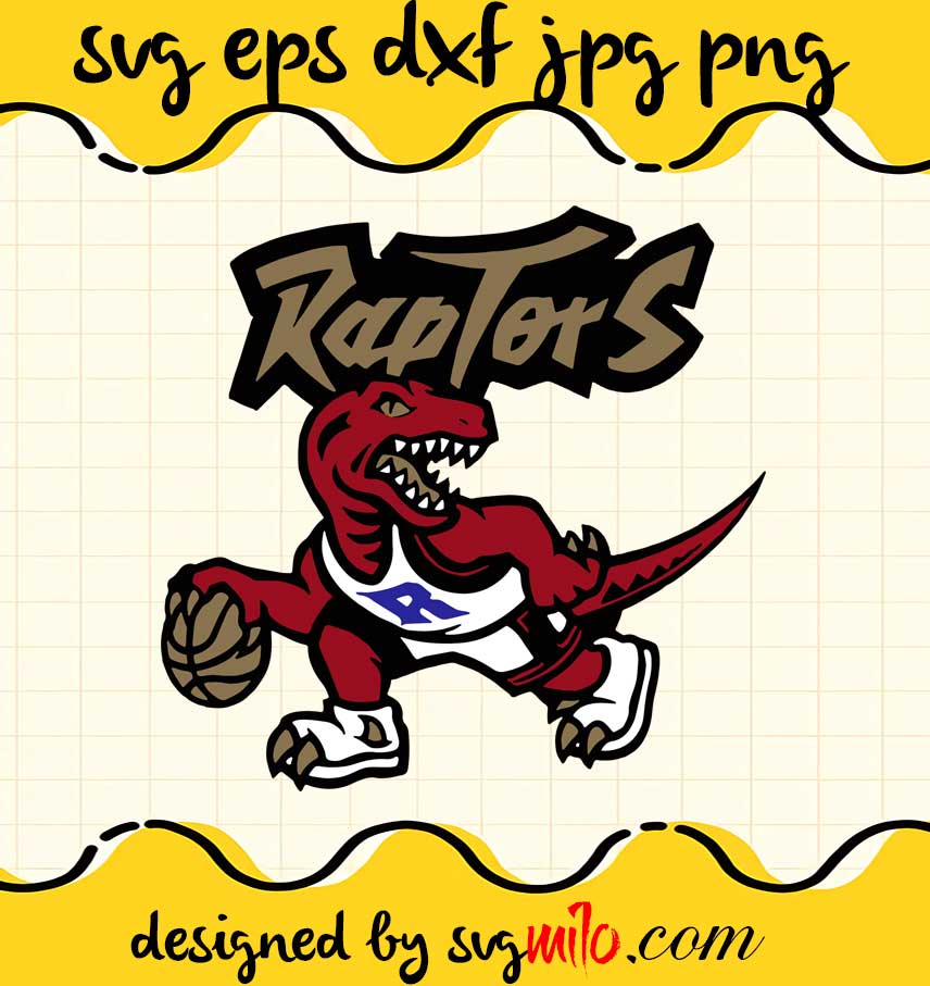 Toronto Raptors Silhouette Toronto Raptors Gold Dribble cut file for cricut silhouette machine ...