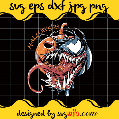 Venom Halloween Cricut cut file, Silhouette cutting file,Premium Quality SVG - SVGMILO