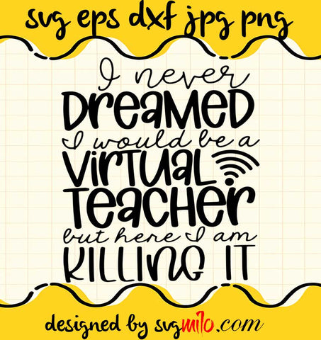 Virtua Teacher File SVG Cricut cut file, Silhouette cutting file,Premium quality SVG - SVGMILO