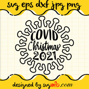 Virus Christmas 2021 Christmas Survivor Cricut cut file, Silhouette cutting file,Premium Quality SVG - SVGMILO